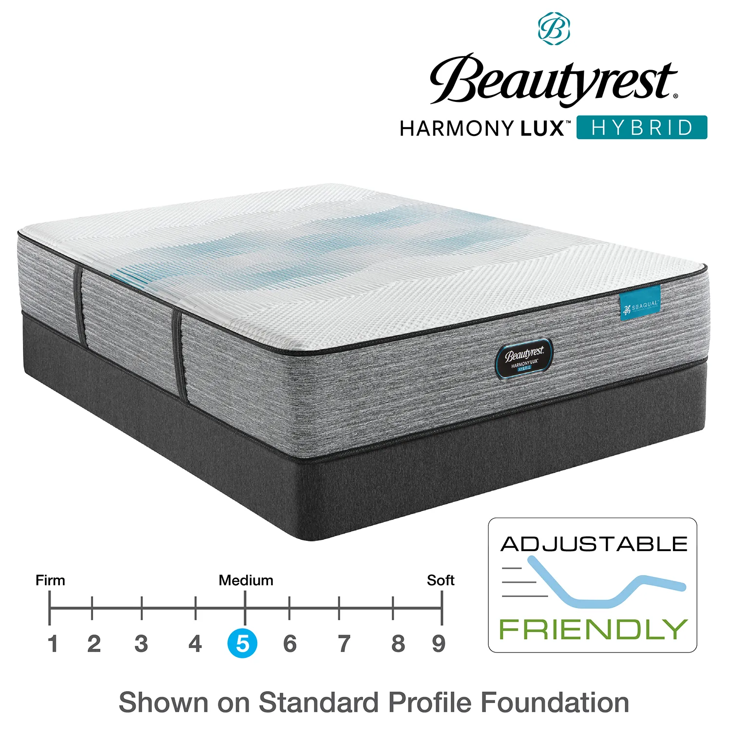 13" Beautyrest Harmony Lux Empress Hybrid Medium