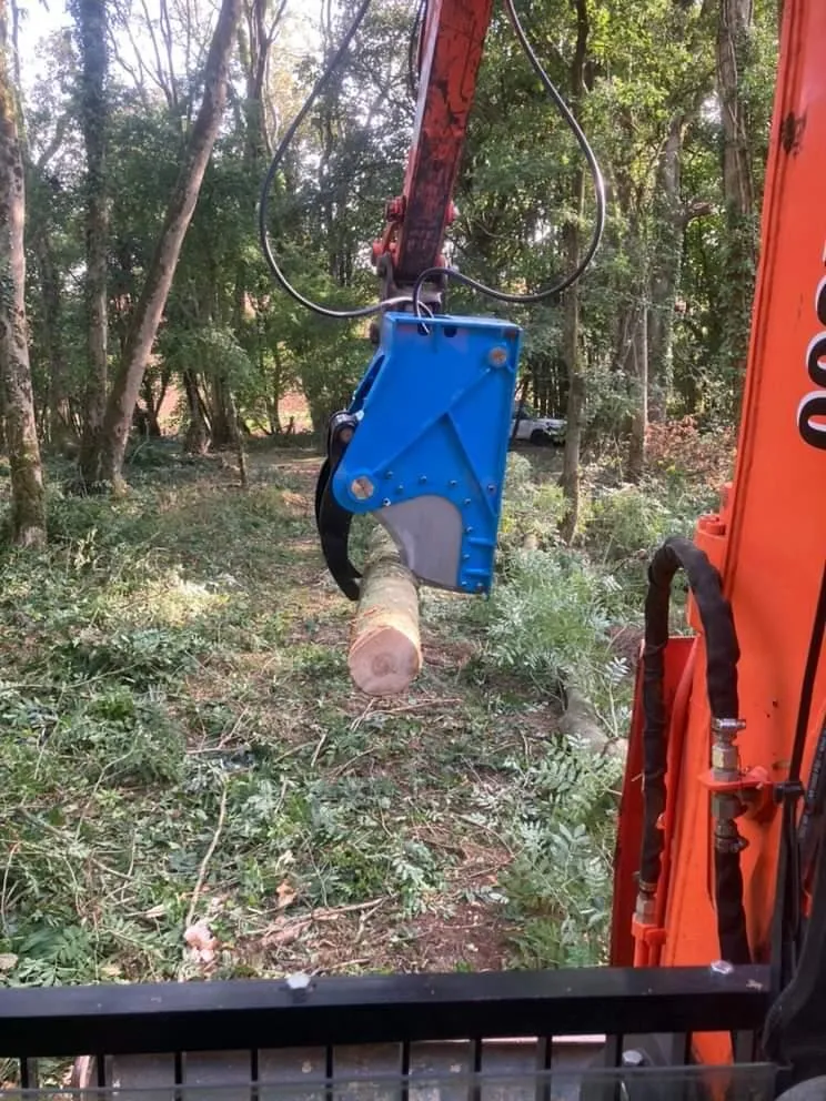 Alpha 320 Excavator Tree Shear - 5-15 Tonne