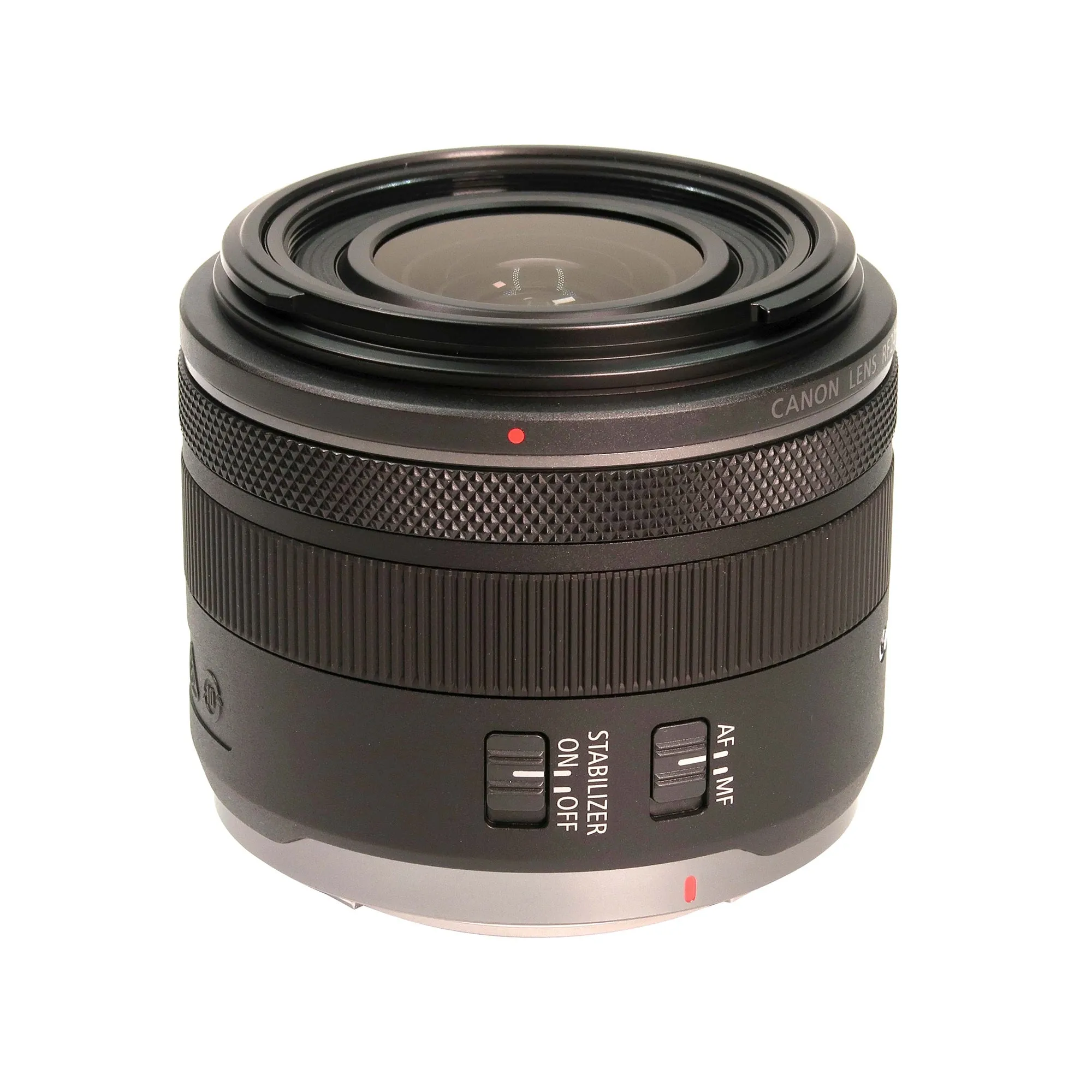 Canon RF 24mm f/1.8 Macro IS STM Lens with Vivitar Lens Case and Accessories