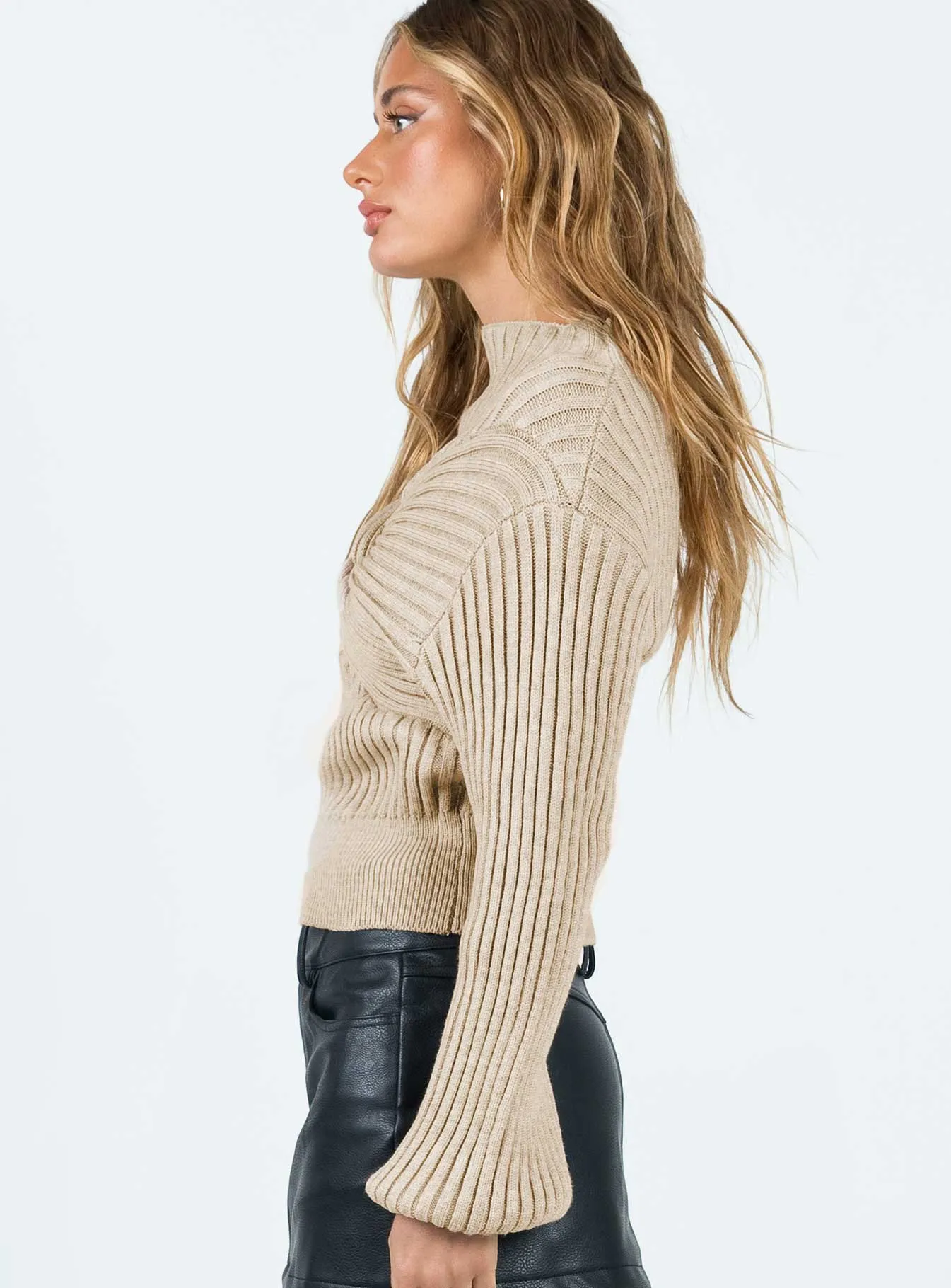 Cardoc Sweater Beige