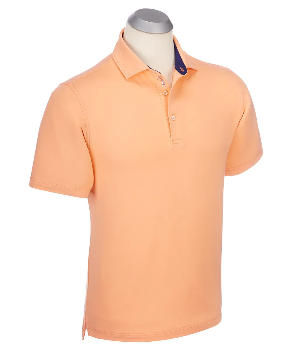 eFX Performance Cotton Solid Short Sleeve Polo Shirt