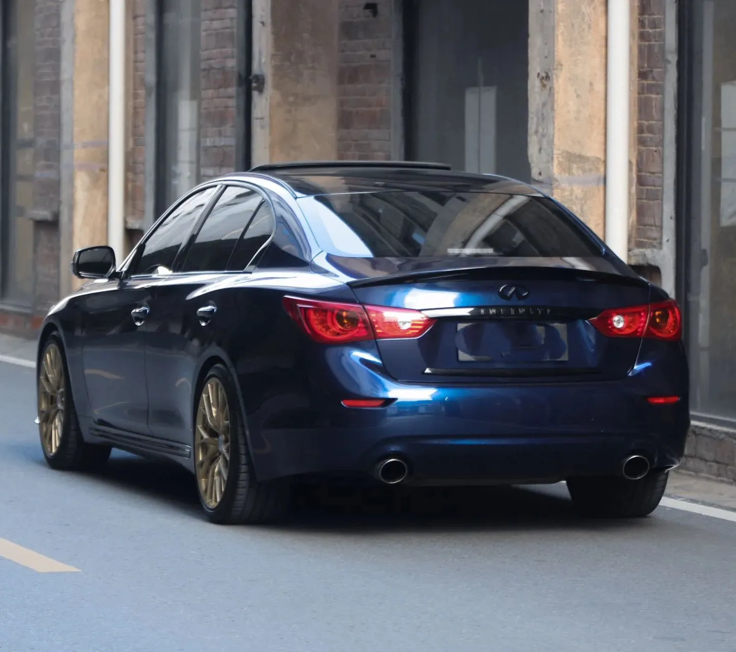 Gloss Metallic Galaxy Blue Vinyl Wrap