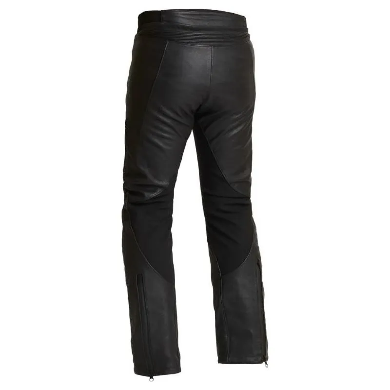 Halvarssons Rullbo Waterproof Leather Trouser Black