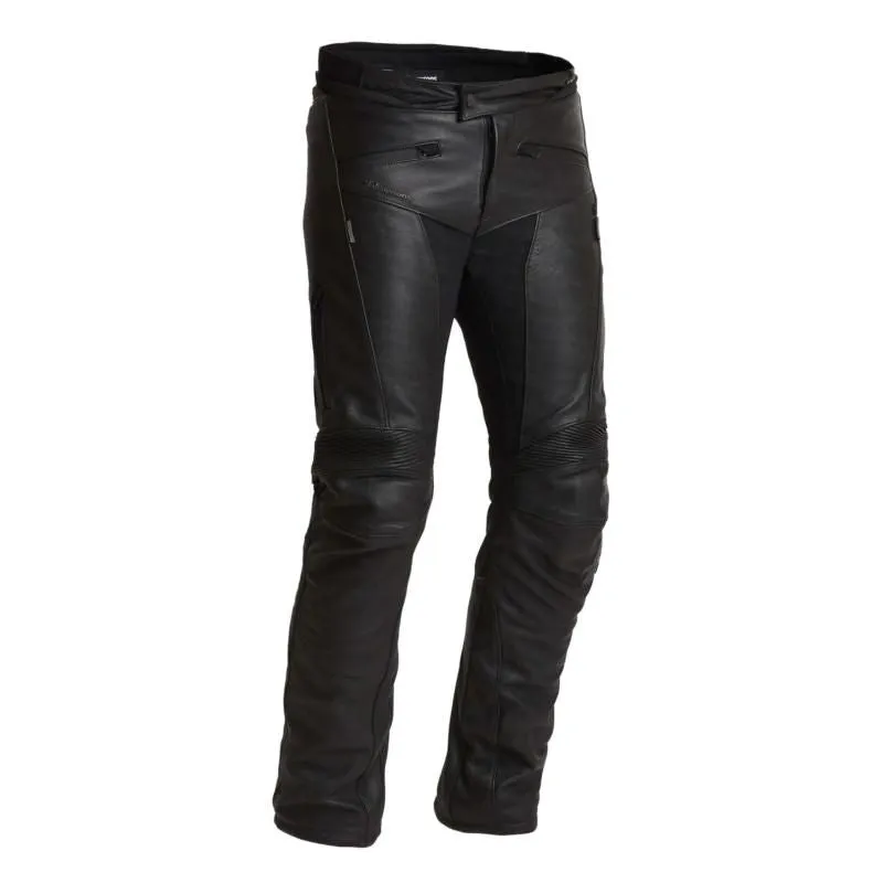 Halvarssons Rullbo Waterproof Leather Trouser Black