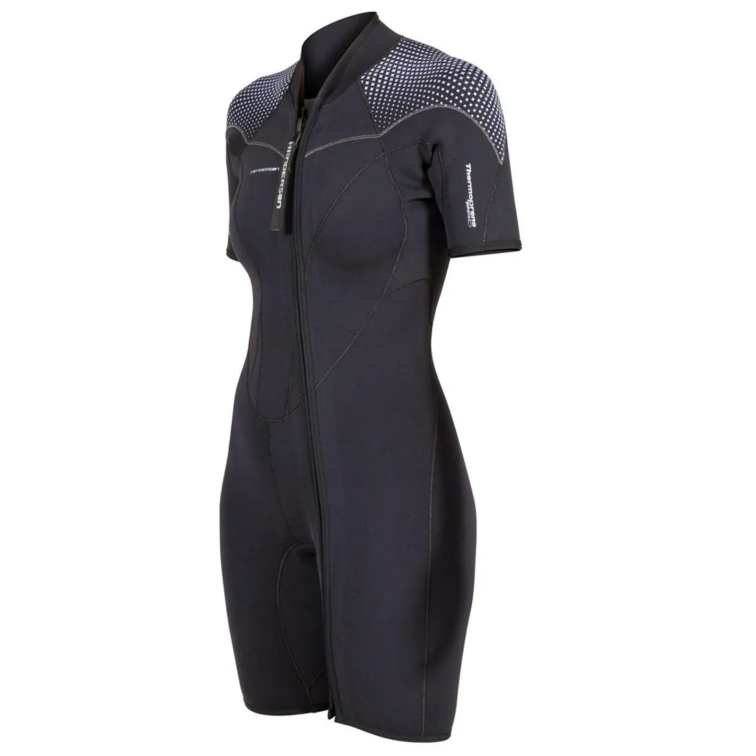 Henderson 3mm Women's Thermoprene PRO Front Zip Shorty Wetsuits