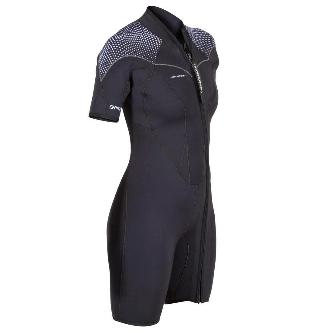 Henderson 3mm Women's Thermoprene PRO Front Zip Shorty Wetsuits