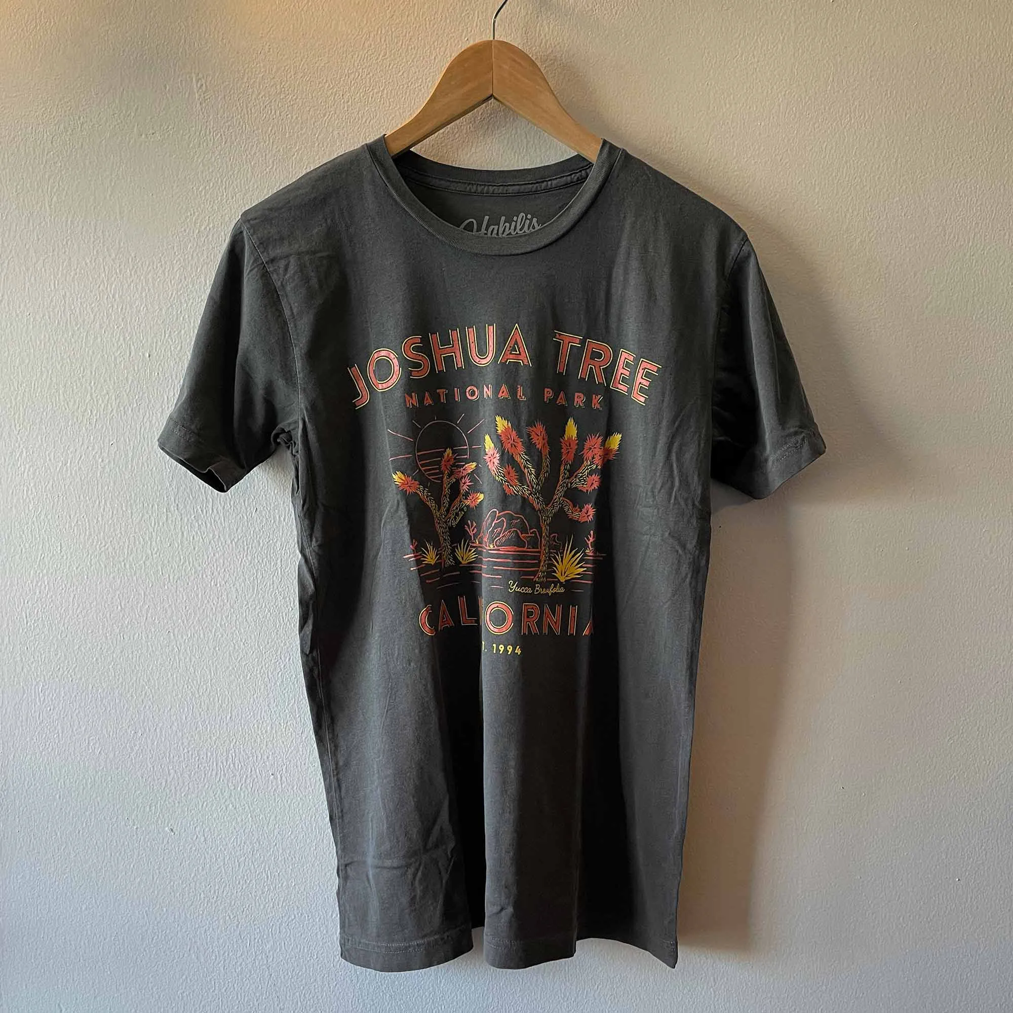 Joshua Tree T-Shirt - USA Made | 100% Cotton: XL / Black