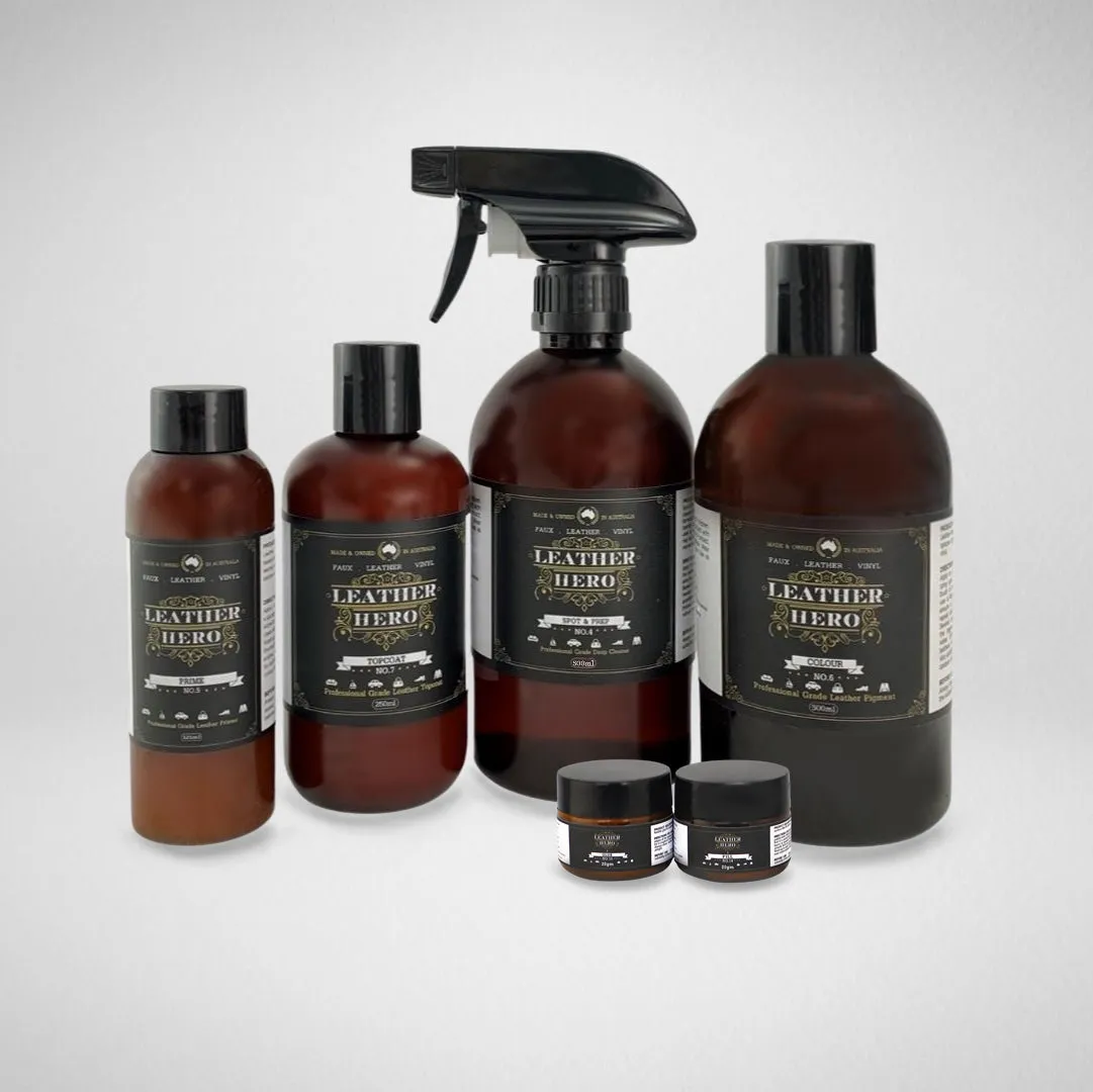 Leather Repair & Recolour Kit - Aniline Arabica