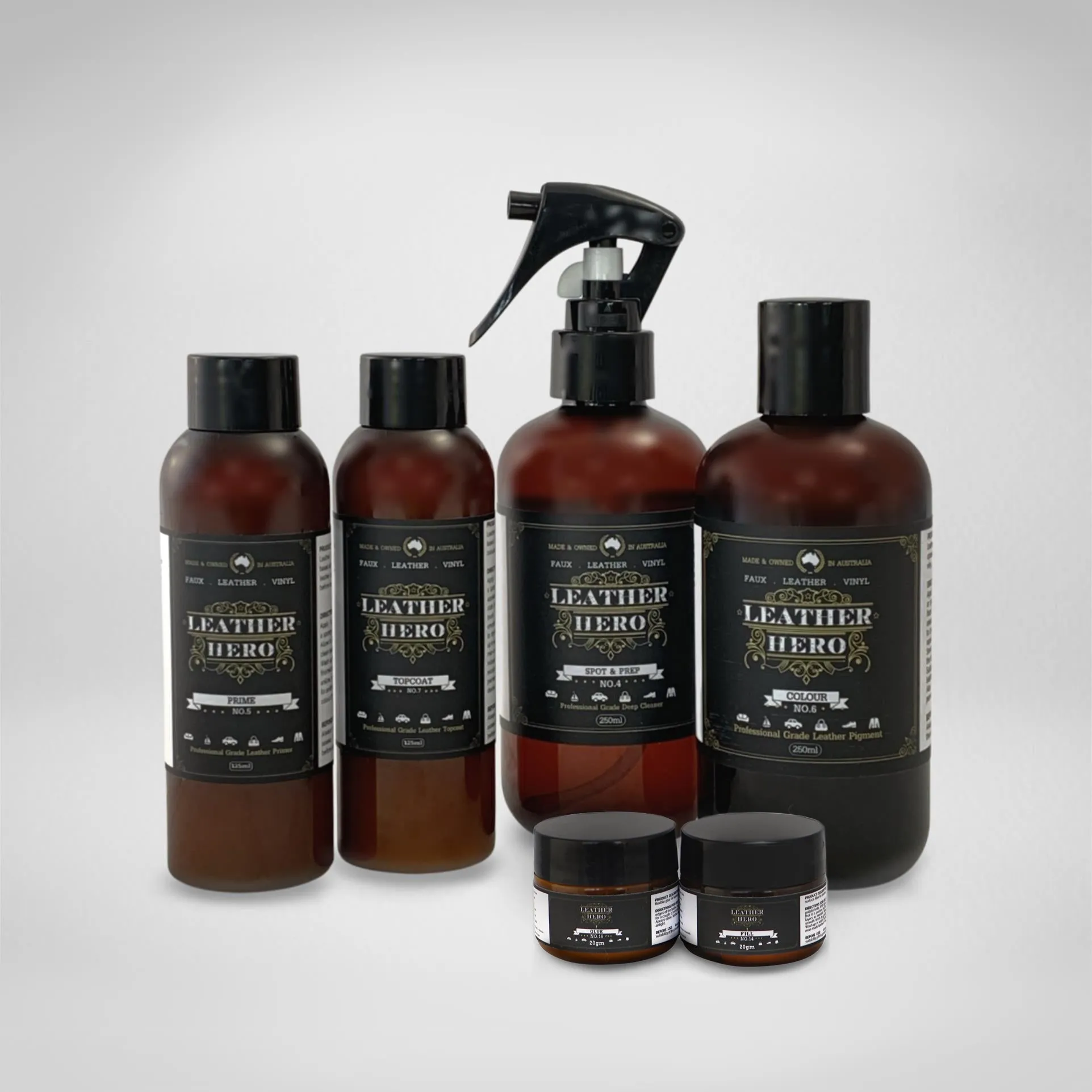 Leather Repair & Recolour Kit - Bluestone