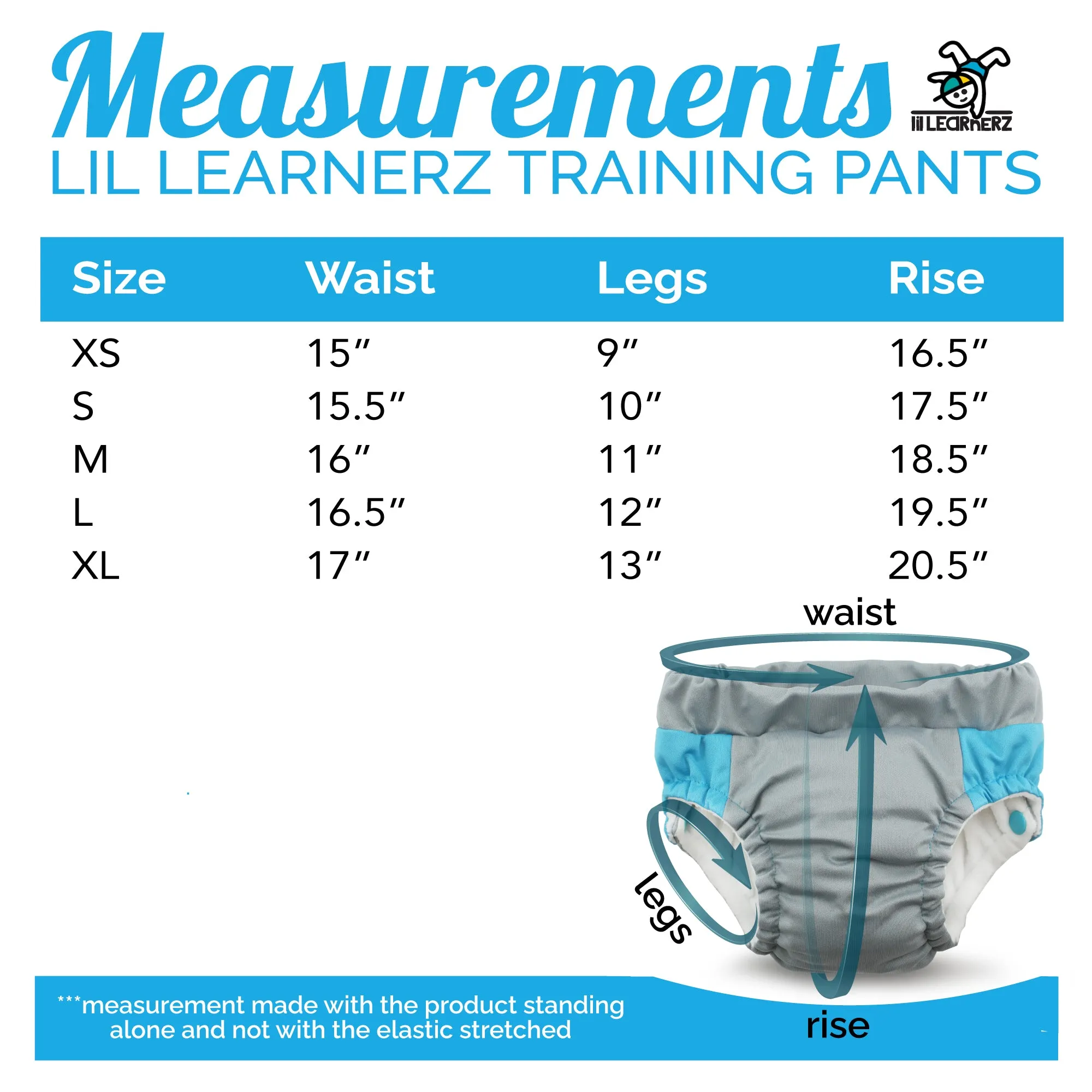 Lil Learnerz Training Pants (2pk) - Clover