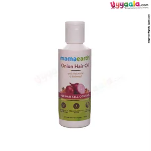 MAMAEARTH Onion hair oil - onion oil & redensyl for hairfall control - 150 ml