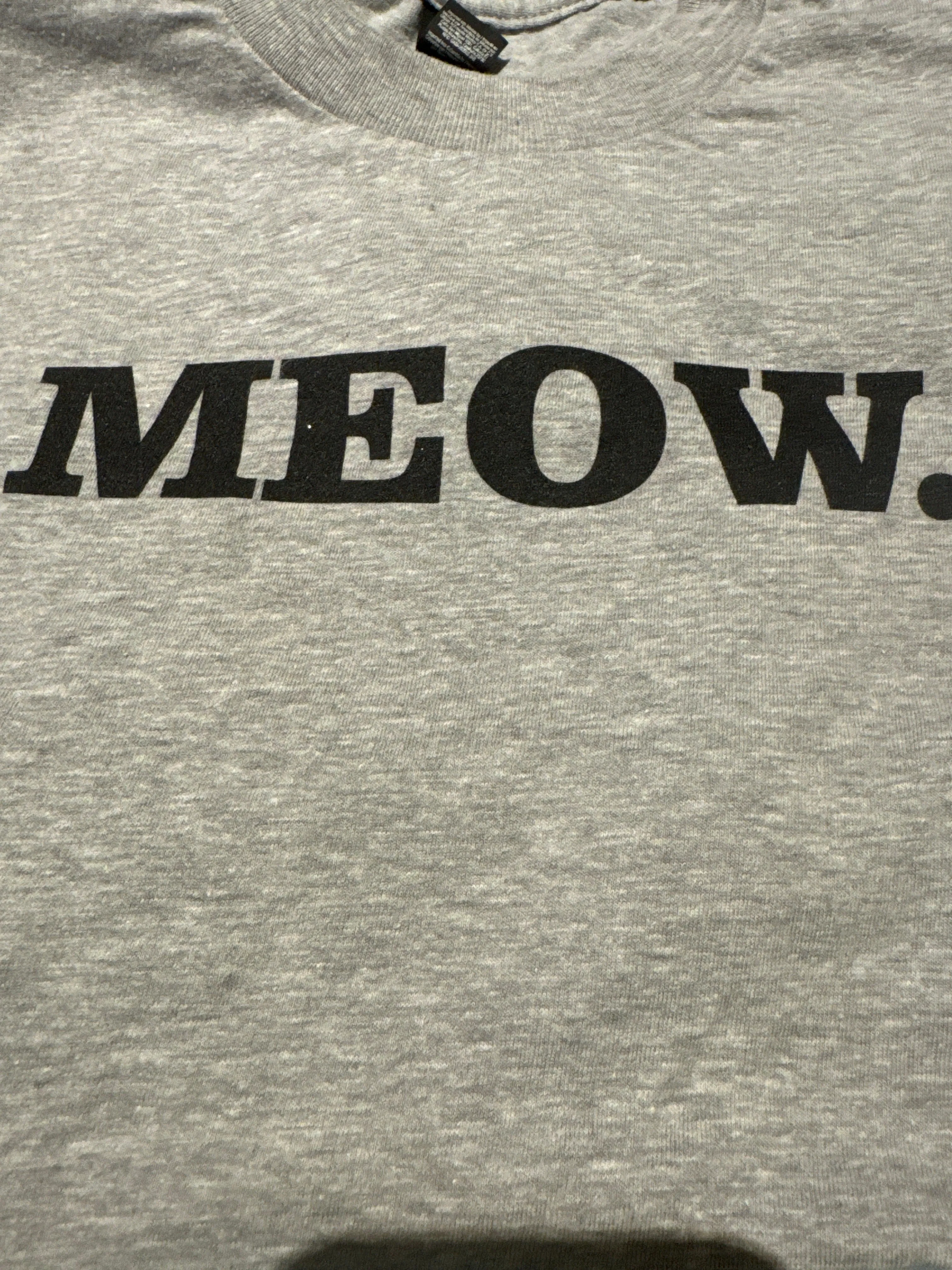 MEOW Adult Unisex Tee Shirt