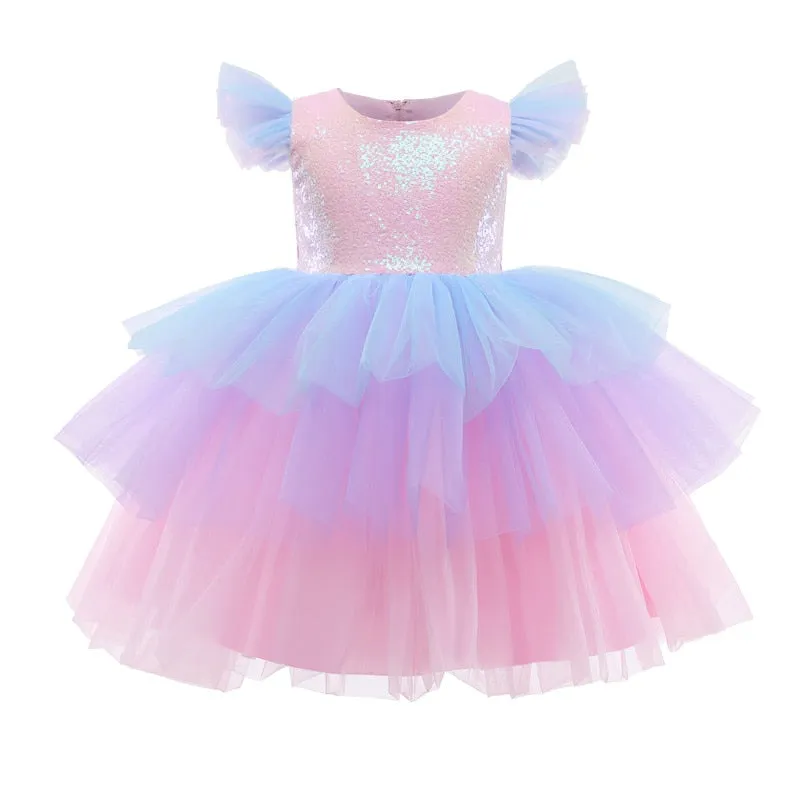 MOF Kids Unicorn Tutu Cake Dress A Magical Outfit for Girls