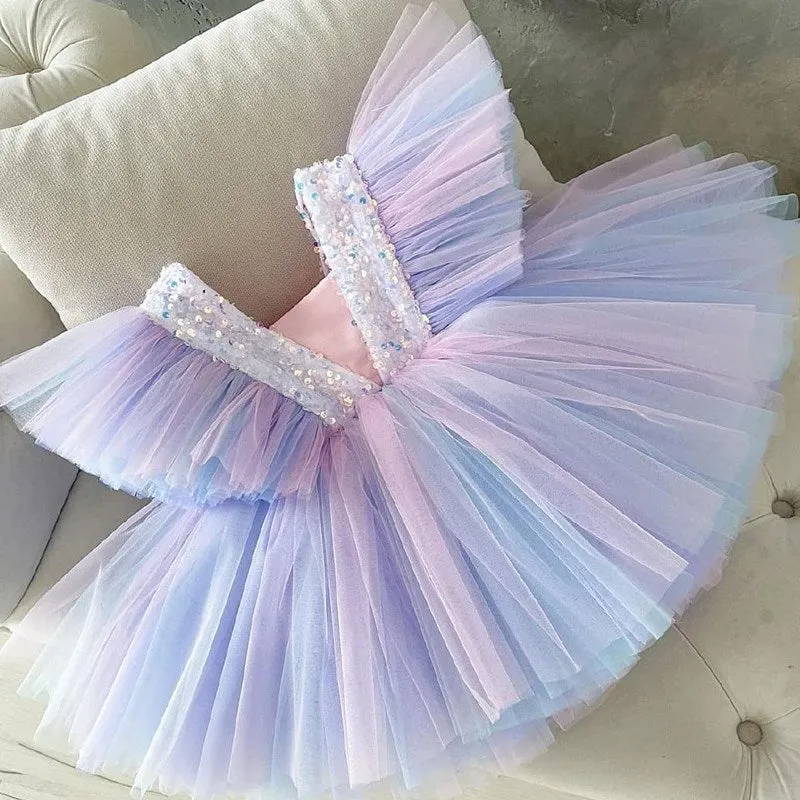 MOF Kids Unicorn Tutu Cake Dress A Magical Outfit for Girls