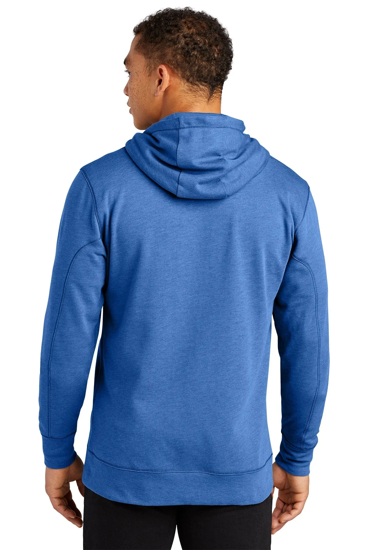 New Era Tri Blend Fleece Custom Zip Hoodies, Royal Heather