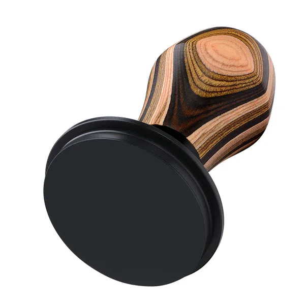 Normcore Spring-loaded Tamper V4 - Colourful Wood