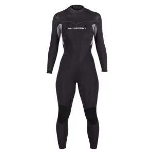 Open Box Henderson 5mm Women's Thermoprene Pro Back Zip Wetsuit, Black / Black, Size: 10