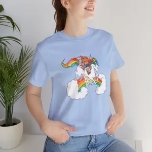 Rainbow Brite Starshine Girl Unisex Jersey Short Sleeve Tee Bella Canvas Shirt T-Shirt Retro Cartoon 80s