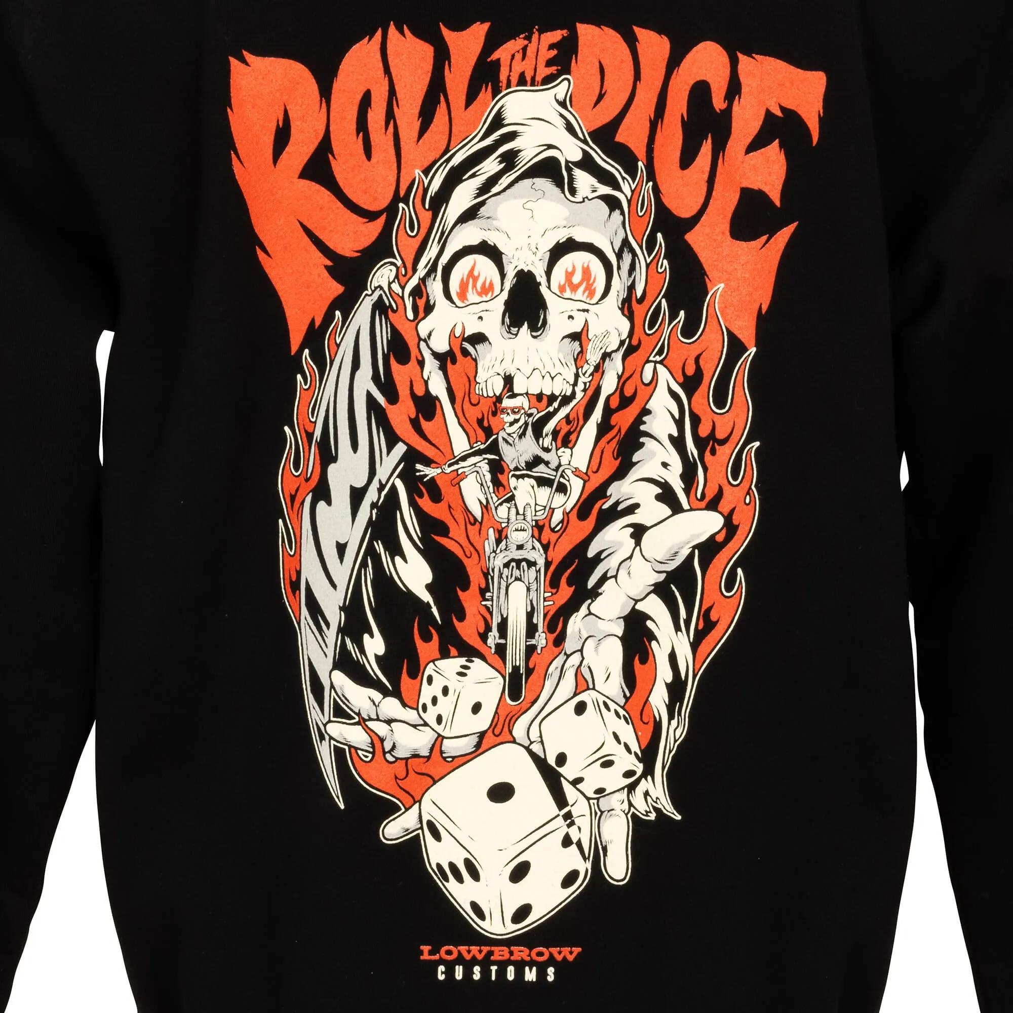 Roll The Dice Zip-up Hooded Sweatshirt