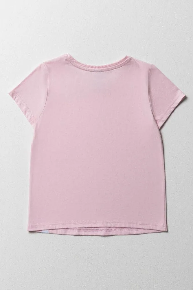 Short Sleeve T-Shirt Light Pink