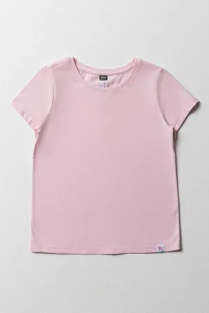 Short Sleeve T-Shirt Light Pink