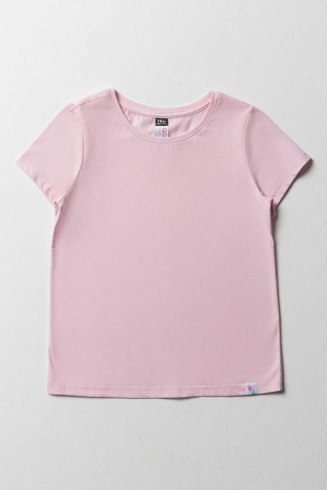 Short Sleeve T-Shirt Light Pink