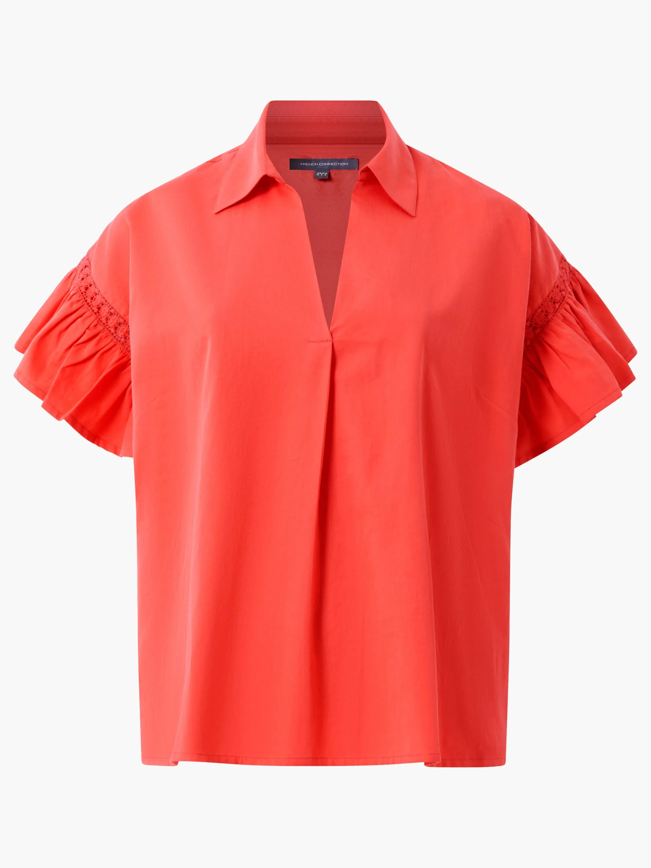 Sindey Cotton Short Sleeve Popover Shirt