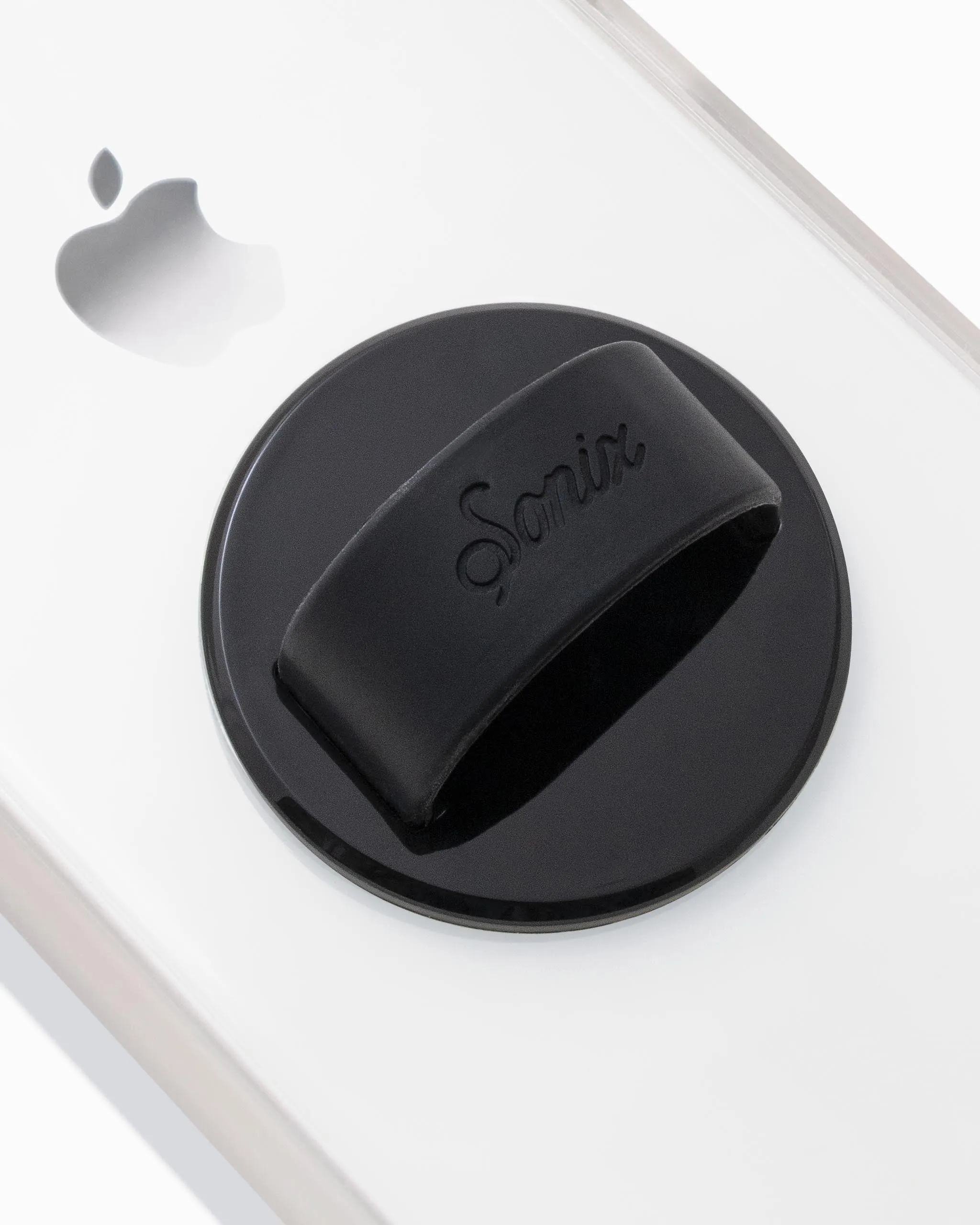 Slide Silicone Ring, Piano Black