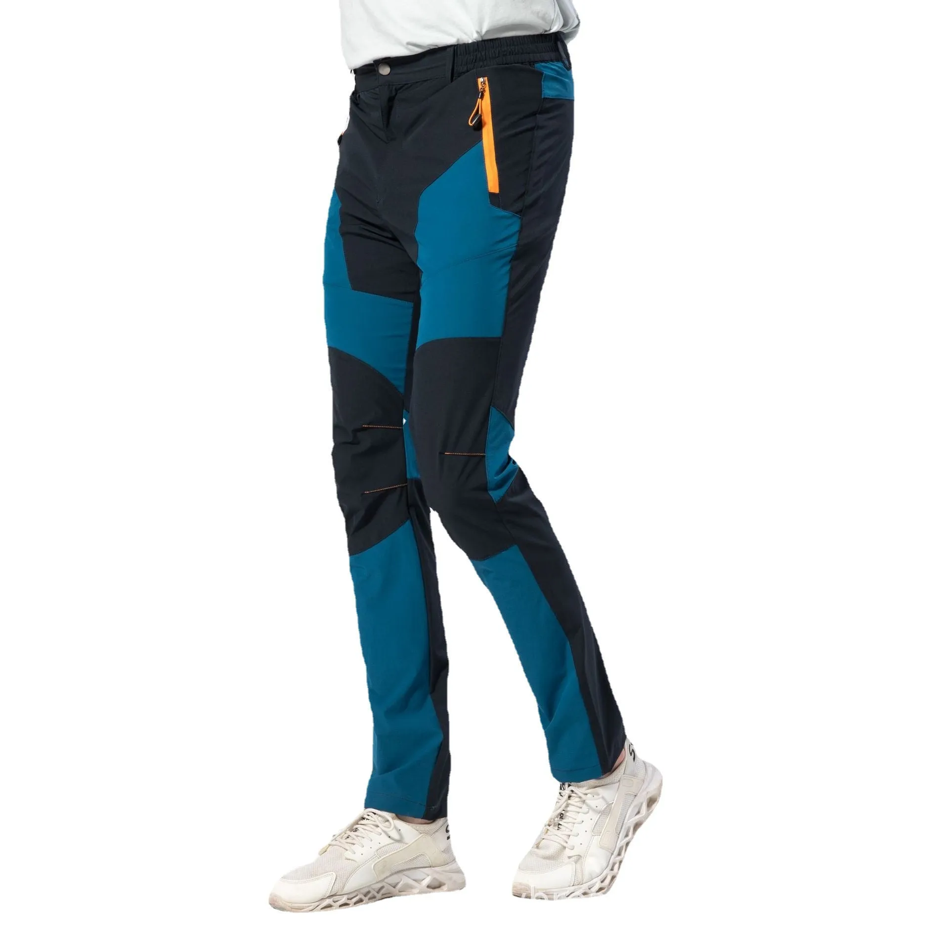 Spring And Summer New Outdoor Quick-dry Pants Stretch Cycling Pants Waterproof Tactical Pants Color Matching Men's Climbing Pants In Stock Cross-border