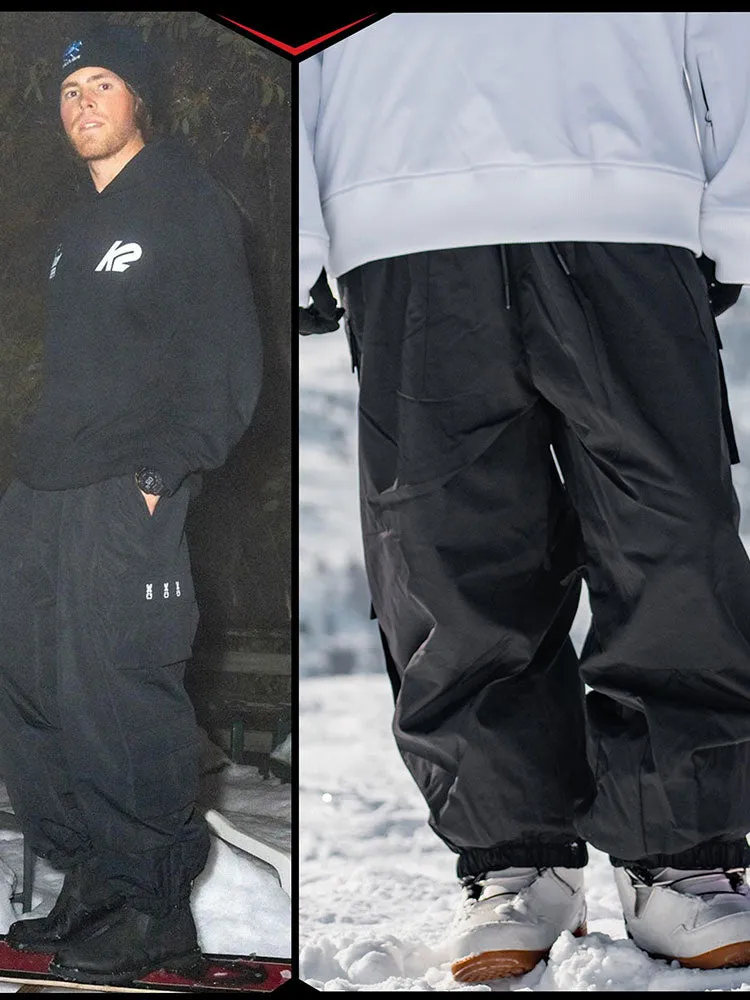 Stylish Cargo Baggy Snowboard Pants Couple Style