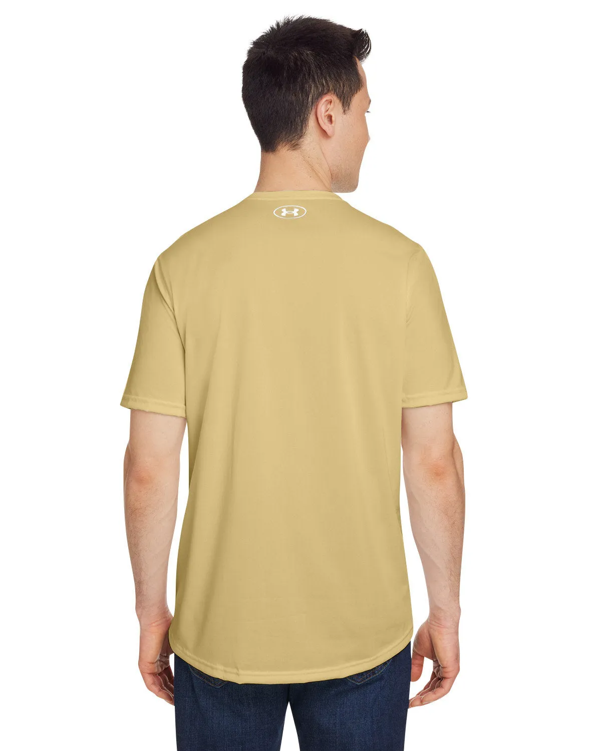 Under Armour Men's Tech Branded T-Shirts, Vegas Gold