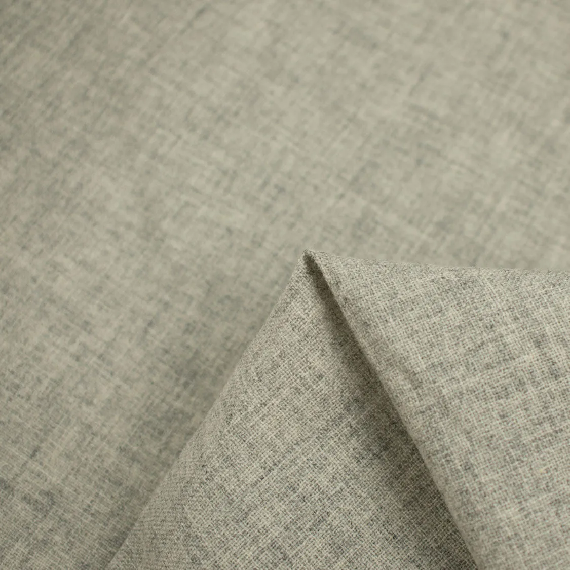 Wool Suiting Stiff Medium to Heavy Weight Design-72 Light Grey