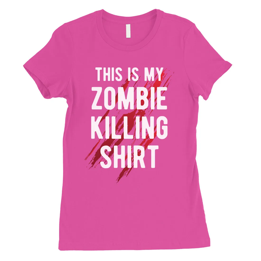 Zombie Killing Womens Amazing Badass Halloween Costume T-Shirt Gift